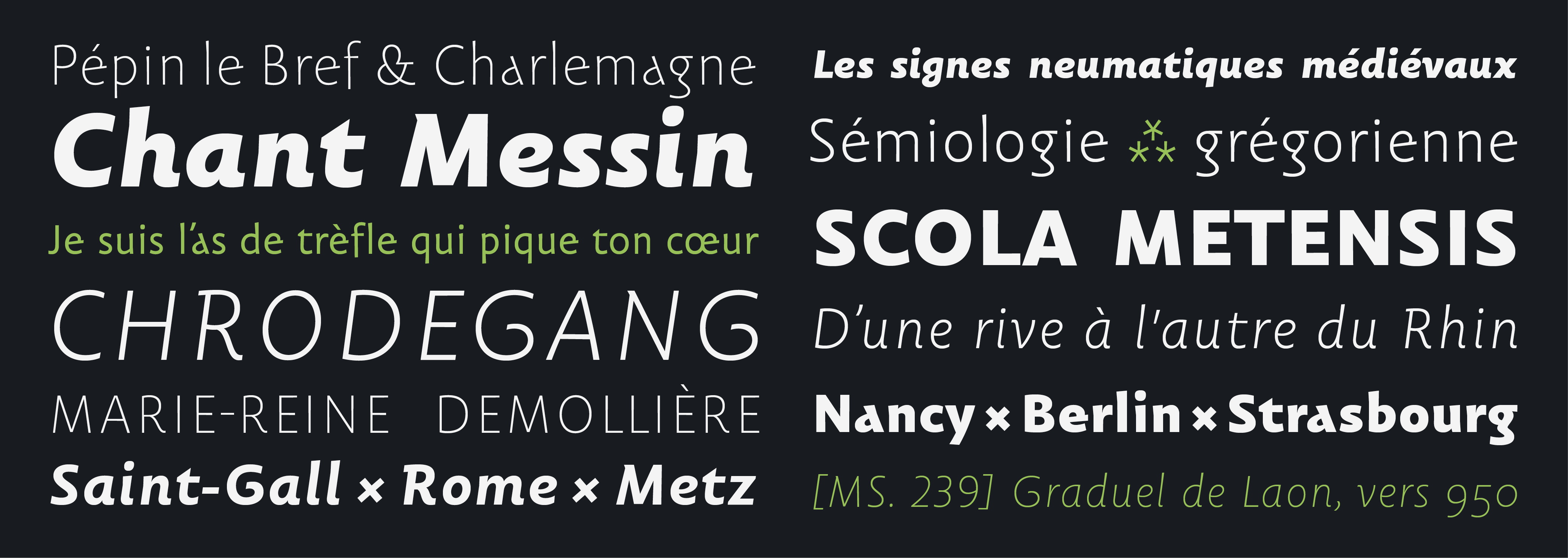 PampaType Font Foundry | Carolinéale