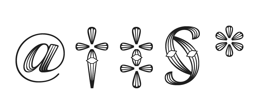 basic editorial glyphs