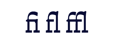 Ligatures