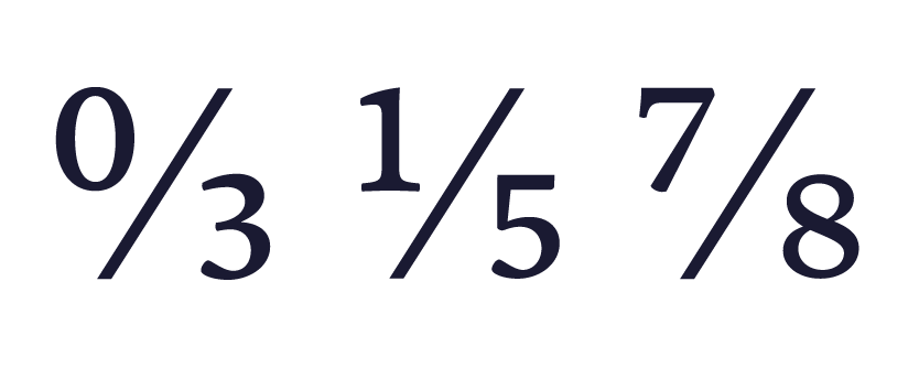 smart fractions