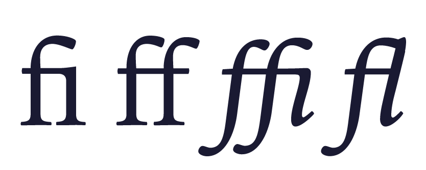 ligatures