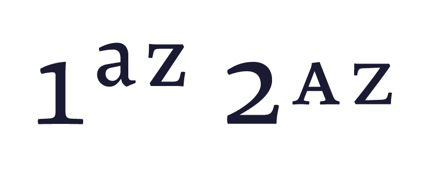 ordinals
