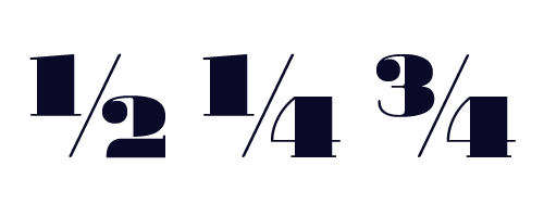 basic fractions