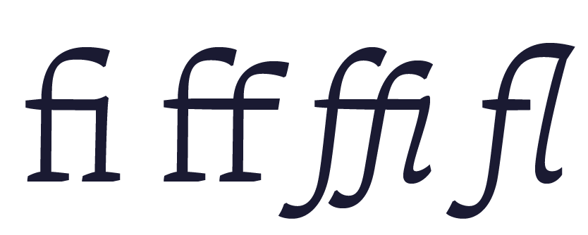 Ligatures