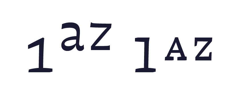 ordinals