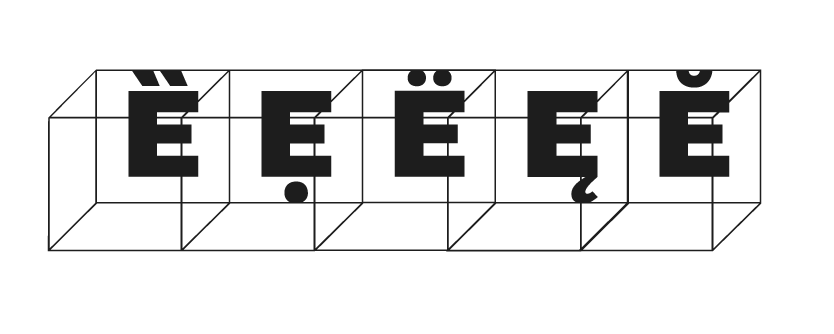 Extended diacritics