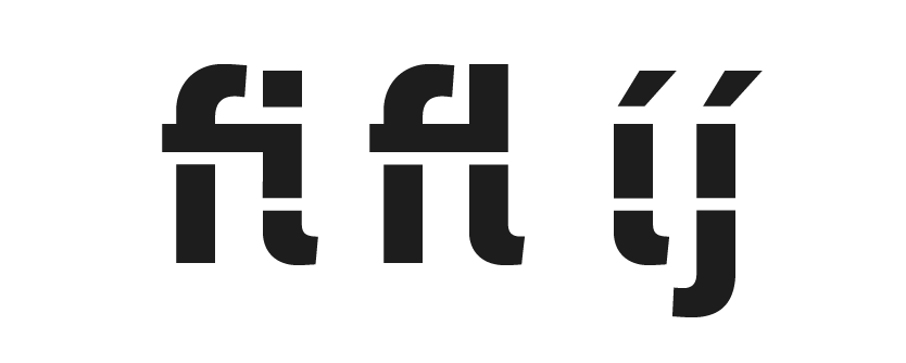 Standard ligatures
