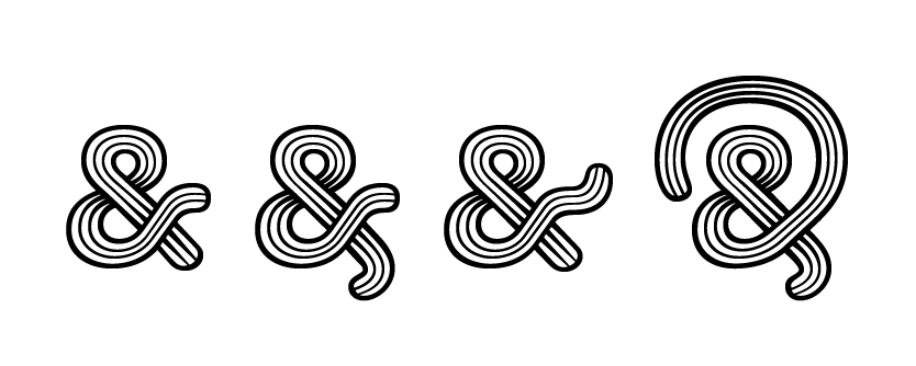 cool ampersands