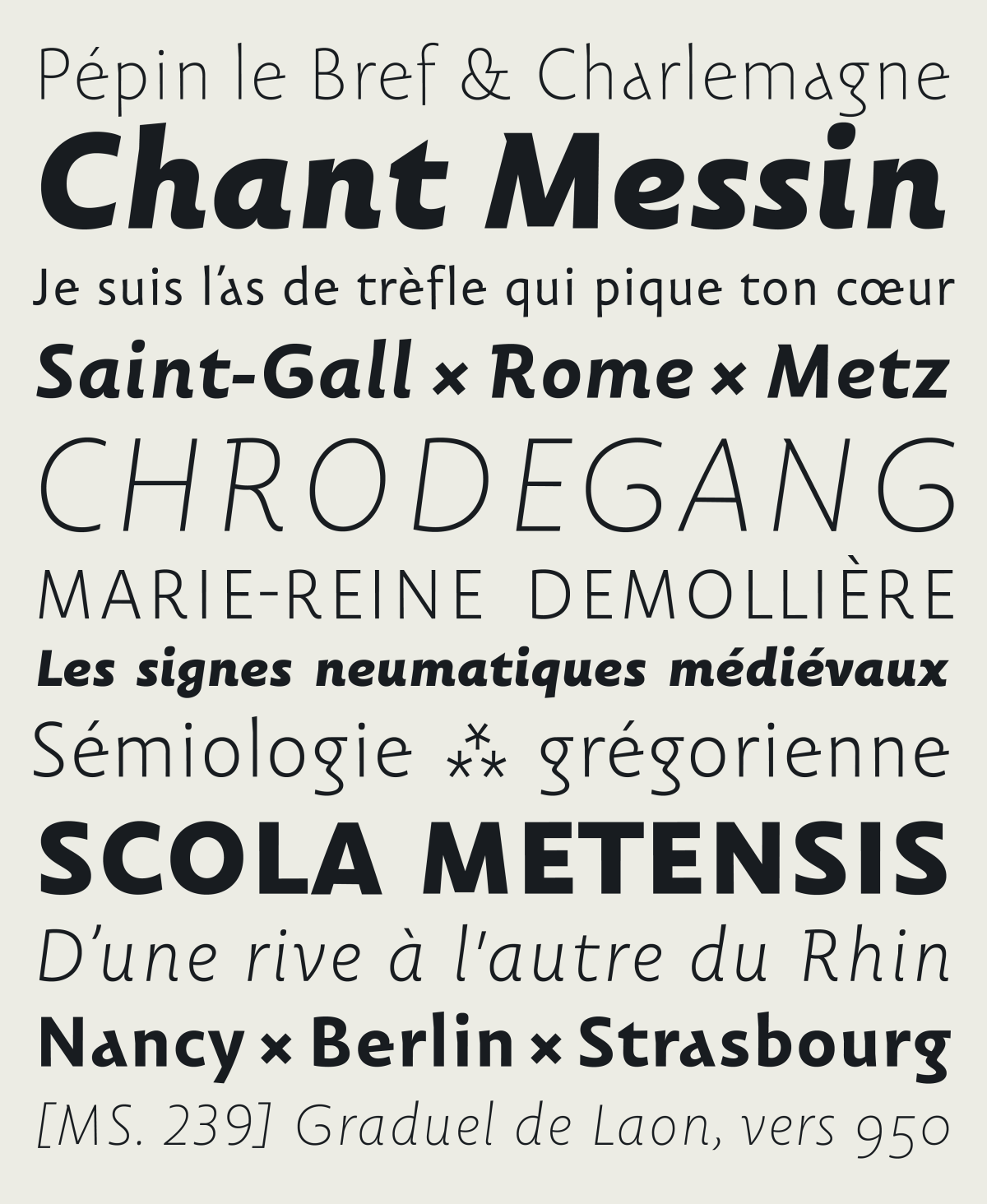 PampaType Font Foundry | The design of Carolinéale, a humanist sanserif ...